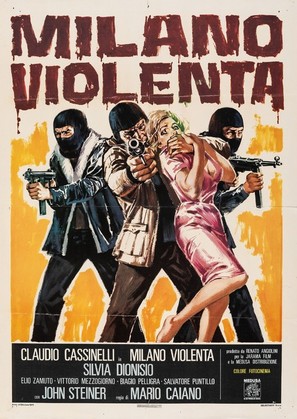 Milano violenta - Italian Movie Poster (thumbnail)