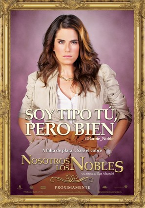 Nosotros los Nobles - Mexican Movie Poster (thumbnail)