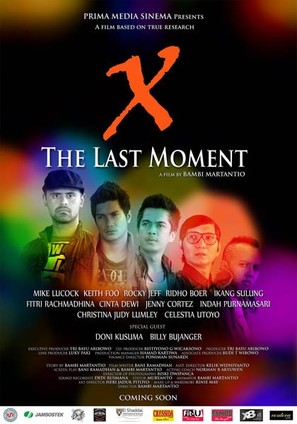 X - The Last Moment - Indonesian Movie Poster (thumbnail)
