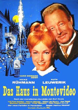 Das Haus in Montevideo - German Movie Poster (thumbnail)