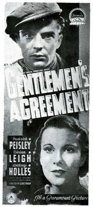 Gentlemen&#039;s Agreement - British Movie Poster (thumbnail)