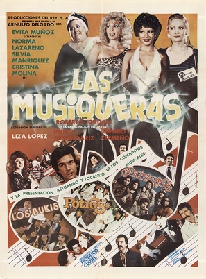 Las musiqueras - Mexican Movie Poster (thumbnail)