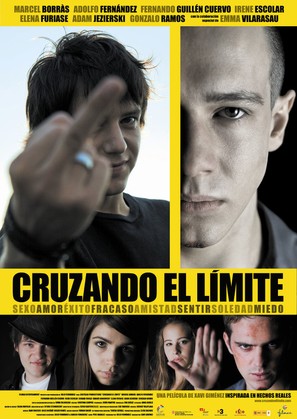 Cruzando el l&iacute;mite - Spanish Movie Poster (thumbnail)