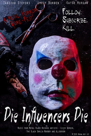 Die Influencers Die - Movie Poster (thumbnail)