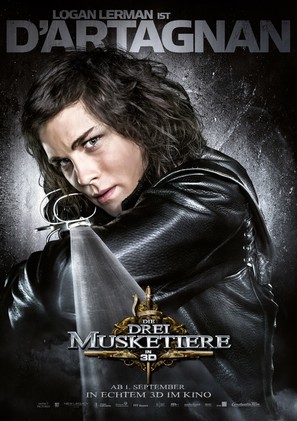 The Three Musketeers - German Movie Poster (thumbnail)