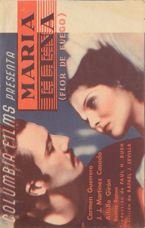 Mar&iacute;a Elena - Spanish Movie Poster (thumbnail)
