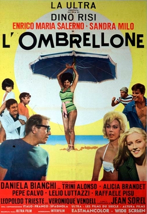 L&#039;ombrellone - Italian Movie Poster (thumbnail)