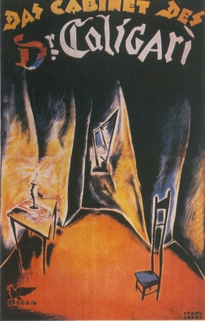 Das Cabinet des Dr. Caligari. - German Movie Poster (thumbnail)