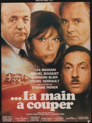 ...la main &agrave; couper - French Movie Poster (thumbnail)