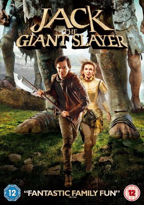 Jack the Giant Slayer - British DVD movie cover (thumbnail)