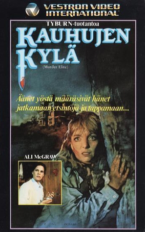 Murder Elite - Finnish VHS movie cover (thumbnail)
