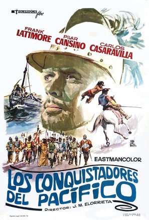 Los conquistadores del Pac&iacute;fico - Spanish Movie Poster (thumbnail)
