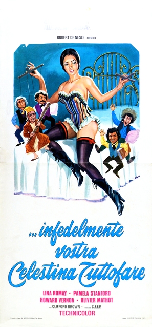 C&eacute;lestine, bonne &agrave; tout faire - Italian Movie Poster (thumbnail)