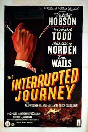 The Interrupted Journey - British Movie Poster (thumbnail)