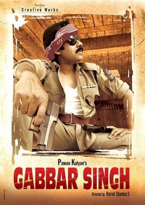 Gabbar Singh - Indian Movie Poster (thumbnail)