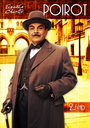 &quot;Poirot&quot; - Hungarian DVD movie cover (thumbnail)