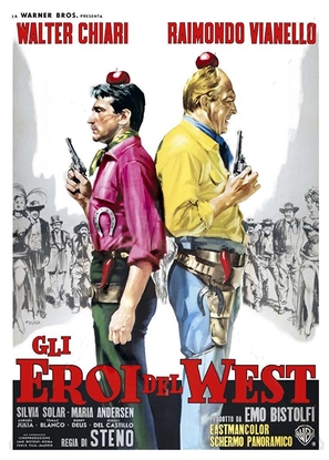 Gli eroi del West - Italian Movie Poster (thumbnail)