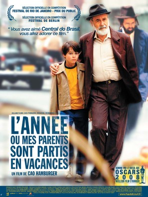 O Ano em Que Meus Pais Sa&iacute;ram de F&eacute;rias - French poster (thumbnail)