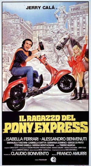 Il ragazzo del pony express - Italian Movie Poster (thumbnail)