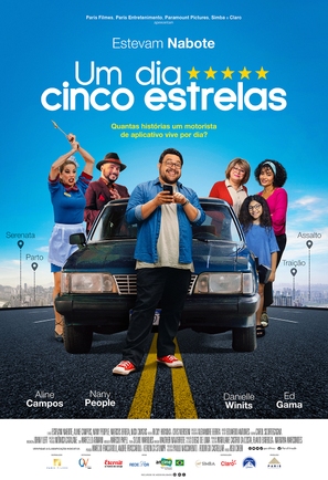 Um dia cinco estrelas - Brazilian Movie Poster (thumbnail)