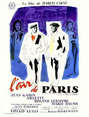 L&#039;air de Paris - French Movie Poster (thumbnail)