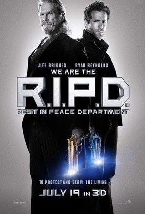 R.I.P.D. (2013) Italian blu-ray movie cover