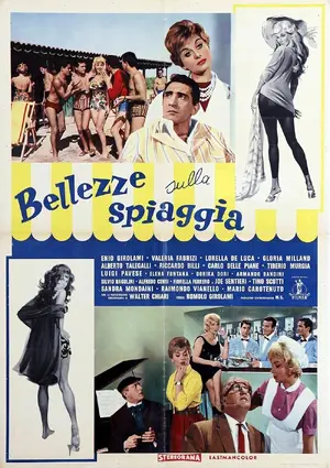 Bellezze sulla spiaggia Poster