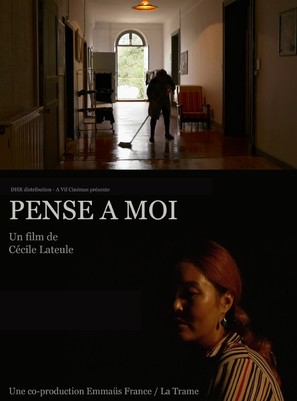 Pense &agrave; moi - French Movie Poster (thumbnail)