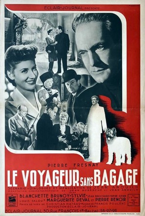 Voyageur sans bagages, Le - French Movie Poster (thumbnail)