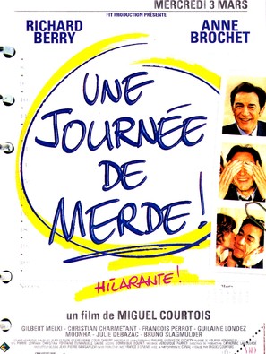 Une journ&eacute;e de merde! - French Movie Poster (thumbnail)
