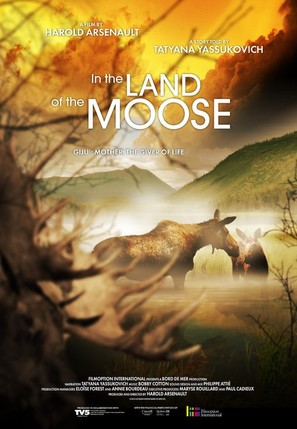 In the land of the moose - Canadian Movie Poster (thumbnail)