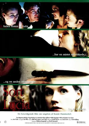 Svart Lucia Poster