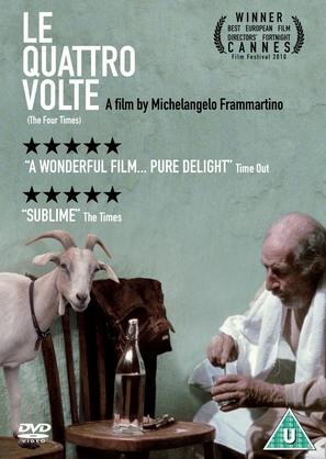 Le quattro volte - British DVD movie cover (thumbnail)