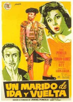 Marido de ida y vuelta, Un - Spanish Movie Poster (thumbnail)