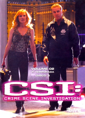 &quot;CSI: Crime Scene Investigation&quot; - Brazilian DVD movie cover (thumbnail)