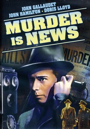 Murder Is News - DVD movie cover (thumbnail)