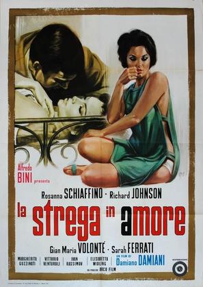La strega in amore - Italian Movie Poster (thumbnail)