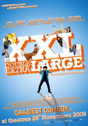 XXL: Double Extra Large - Indonesian Movie Poster (thumbnail)