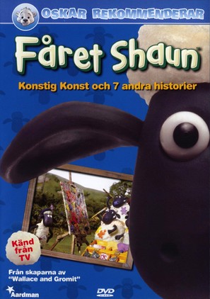 &quot;Shaun the Sheep&quot; - Swedish DVD movie cover (thumbnail)