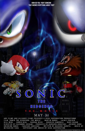 Sonic the Hedgehog: The Movie - Japanese Movie Poster (thumbnail)