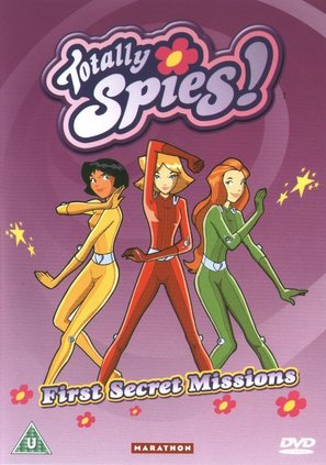 &quot;Totally Spies!&quot; - British DVD movie cover (thumbnail)