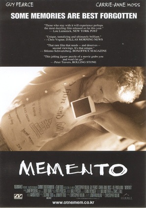 Memento - South Korean Movie Poster (thumbnail)
