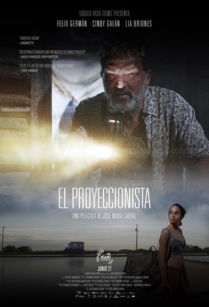 El proyeccionista - Panamanian Movie Poster (thumbnail)