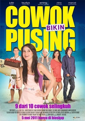 Cowok bikin pusing - Indonesian Movie Poster (thumbnail)