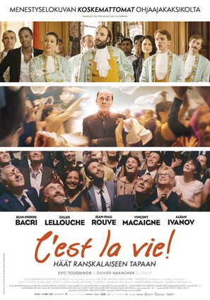 Le sens de la f&ecirc;te - Finnish Movie Poster (thumbnail)