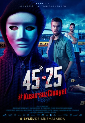 45 25: #KusursuzCinayet - Turkish Movie Poster (thumbnail)