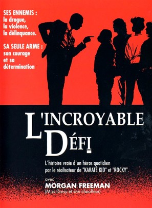 Lean on Me - French DVD movie cover (thumbnail)