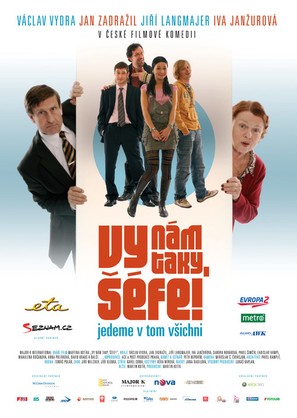 Vy n&aacute;m taky s&eacute;fe! - Czech Movie Poster (thumbnail)