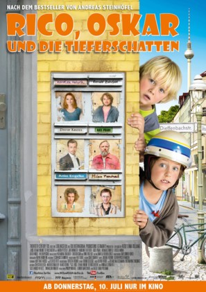 Rico, Oskar und die Tieferschatten - German Movie Poster (thumbnail)