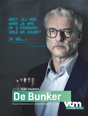 &quot;De Bunker&quot; - Belgian Movie Poster (thumbnail)